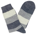 Alpaka Socken Soft Stripes